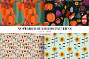 Cosy Autumn Seamless Papers, a Pattern Graphic by illuztrate (Thumbnail 2 of 5)