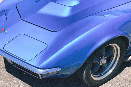 Chevrolet Corvette front iconic