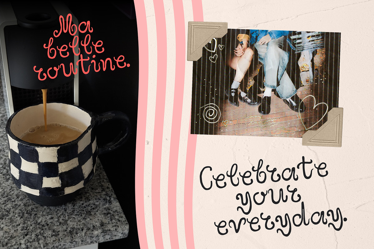 Marzipan Cream Sweet Festive Script, a Handwritten Font by Struvictory.art (Photo 8 of 9)