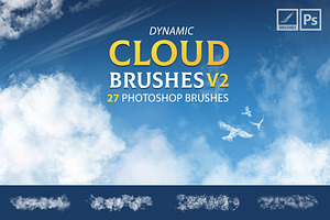 Photoshop Cloud Brushes V2