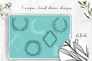 Olive wreaths - Procreate Stamps, a Brush Add-On by Oh Mia Studio (Thumbnail 2 of 2)