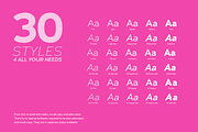 UMBA Soft - Full Family, a Sans Serif Font by TypeThis!Studio (Thumbnail 4 of 10)