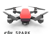 DJI Spark Mini Drone, an Object 3D Model by Tedi Permana (Thumbnail 1 of 13)