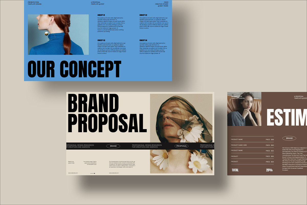 Brand Proposal Presentation Template preview 4