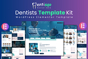 Dentisqo Dental Elementor Kit, a WordPress Template by AwaisTheTechie (Thumbnail 1 of 2)