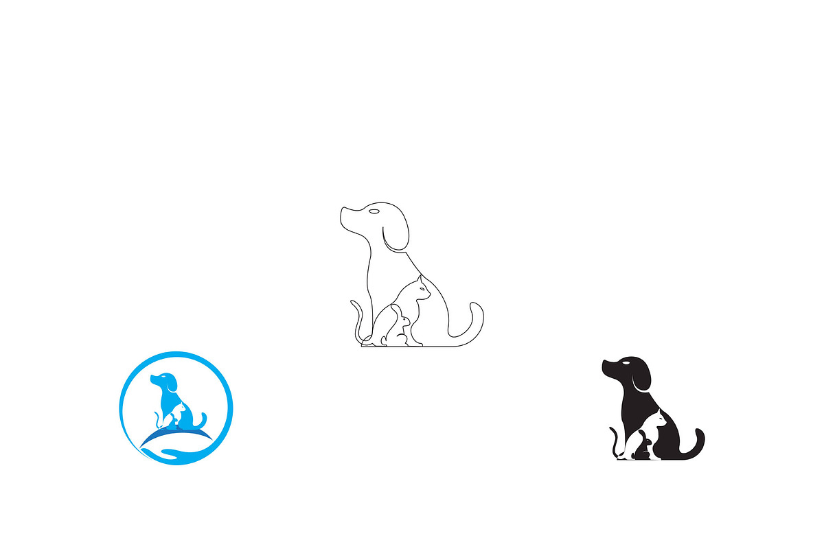 Animal Care logo design template, a Branding & Logo Template by mrshamsjaman