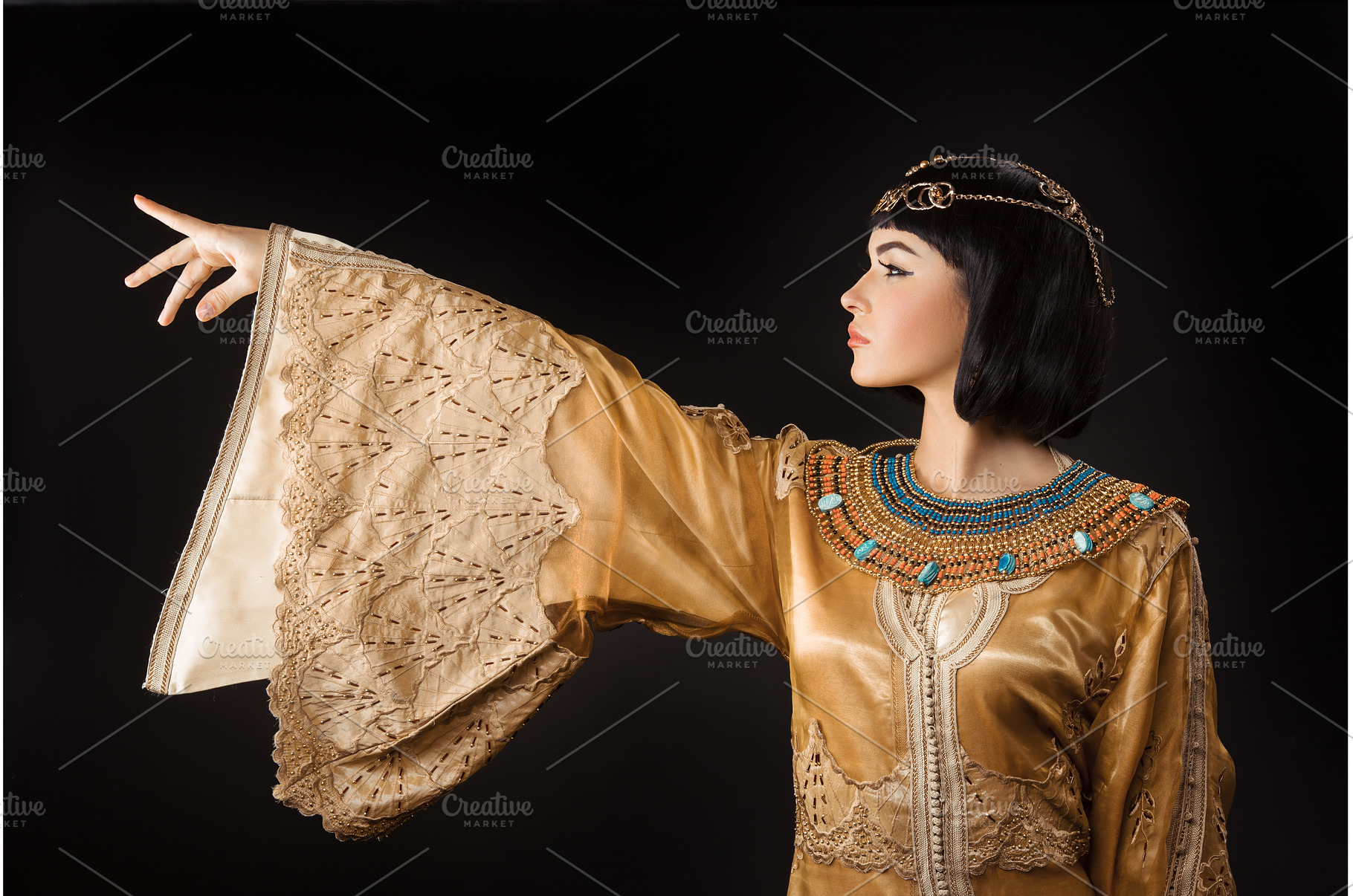 Egyptian woman like Cleopatra, a Beauty & Fashion Photo by Emotion photo