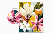 Scandinavian Wildflowers, a Decorative Illustration by rileyBgraphics (Thumbnail 7 of 7)