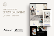 Serena Collective Showit Template, a Websites & App Template by Lovendear Design (Thumbnail 1 of 3)