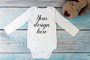 14 Bodysuit Mockup Bundle., a Print Template by MockupMarket (Thumbnail 7 of 15)