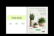 Botanical magazine design template, a Magazine Template by Shajib Shikder (Thumbnail 7 of 7)