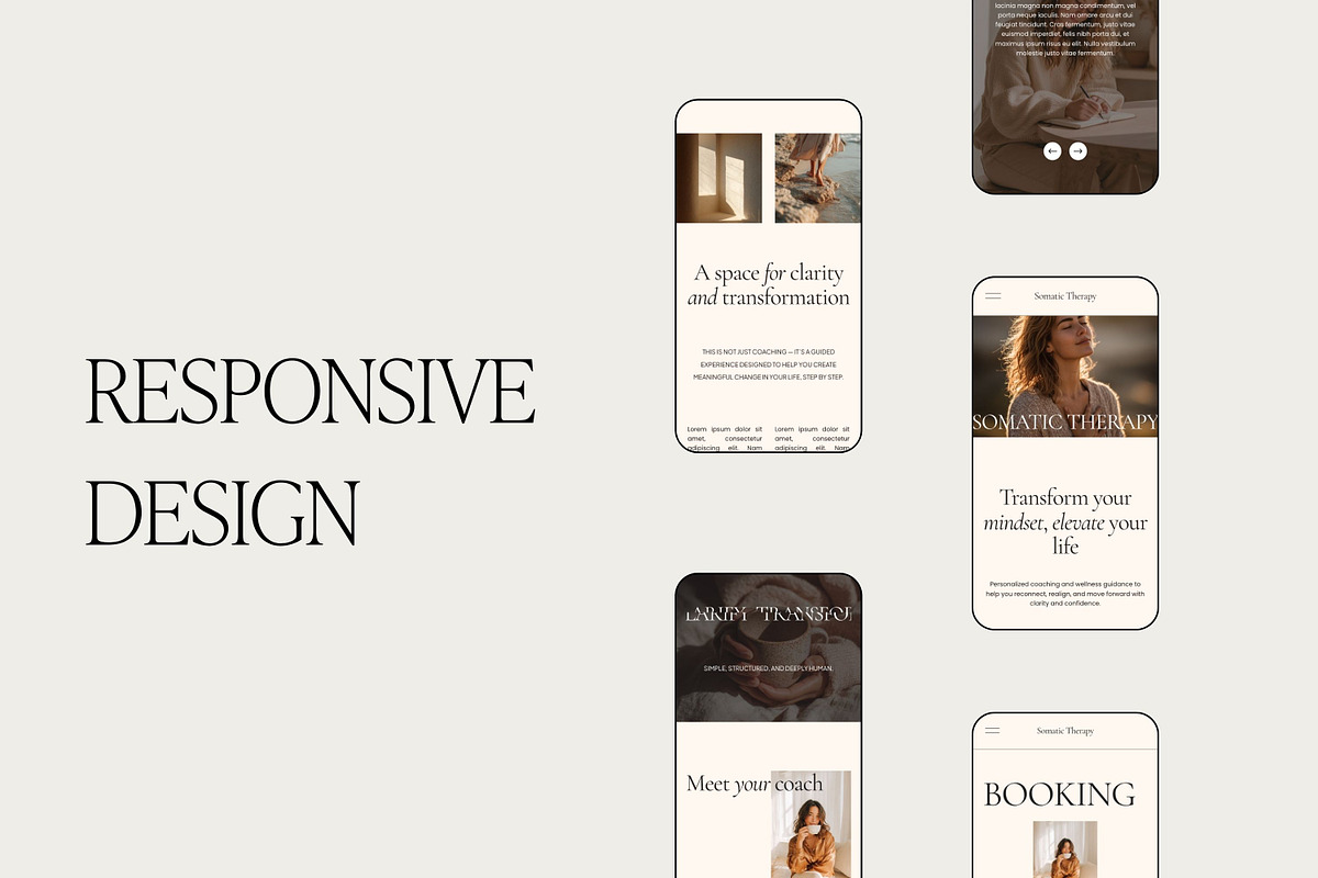 Squarespace Template for Therapists, a Squarespace Template by Studio Marmotte (Photo 4 of 6)