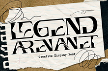 Legend Arenanet Font