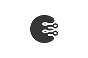 Tech Globe Logo for Business, a Branding & Logo Template by Logo Loom (Thumbnail 3 of 5)