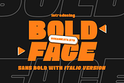 Boldface - Bold Sans Font, a Sans Serif Font by RagamKata (Thumbnail 1 of 9)