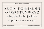 skylar - modern ligature sans font, a Sans Serif Font by SilverStag Type Foundry (Thumbnail 15 of 18)