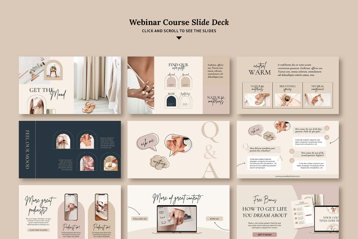 4 in 1 Course Creator Bundle CANVA, a Magazine Template by Mirazz (Photo 38 of 50)