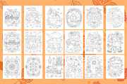 Autumn coloring book, a Seasonal Illustration by Line Store (Thumbnail 4 of 4)