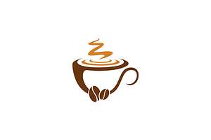 Coffee Logo Vector Design Template, a Branding & Logo Template by majesticlogo