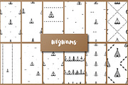 36 Boho patterns, a Pattern Graphic by Alla_Ri_Shop (Thumbnail 2 of 4)