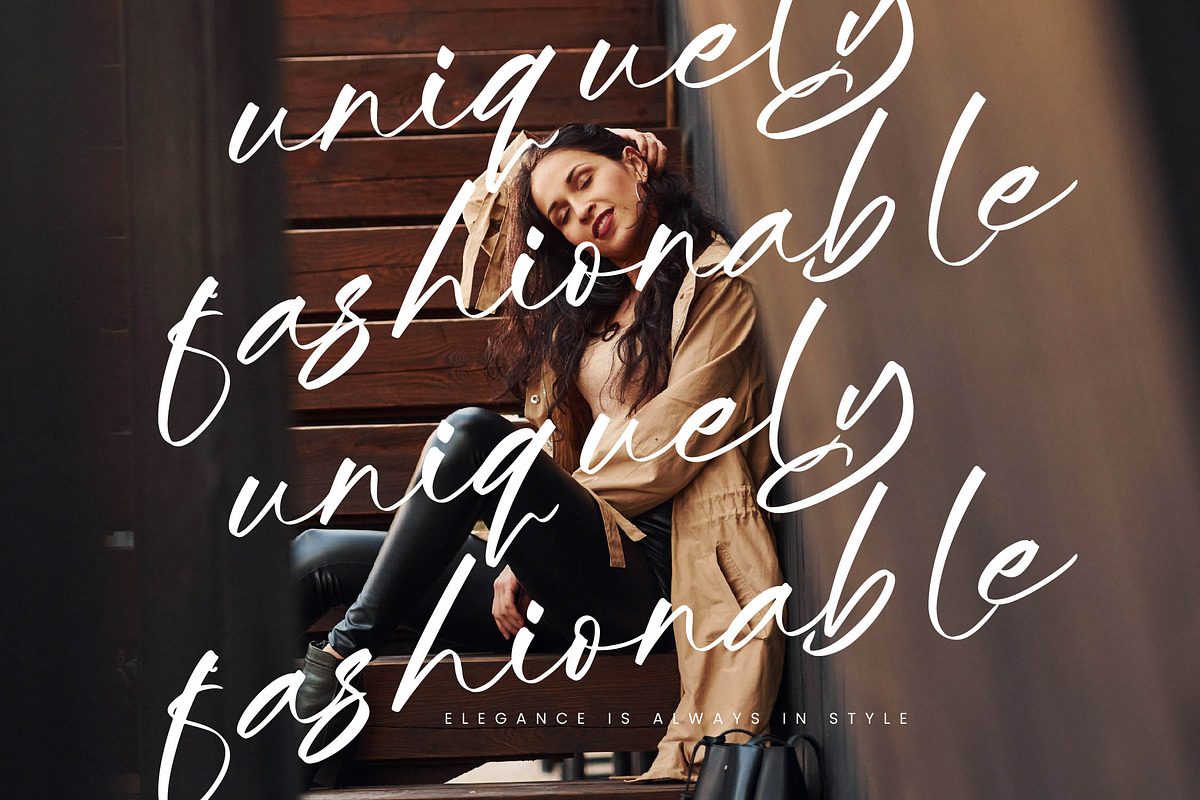 Ridgetone Garden, a Script Font by Integritype Studio (Photo 6 of 15)
