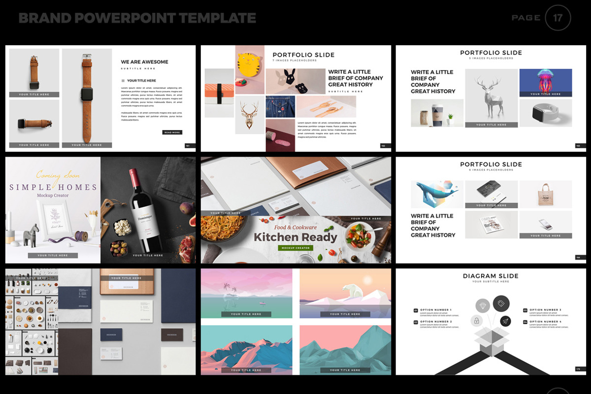 Brand Powerpoint Template, a Presentation Template by iHemalaya (Photo 10 of 13)