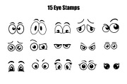 Character Builder Stamps - Procreate, a Brush Add-On by aivos (Thumbnail 4 of 9)