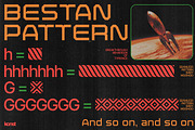 Bestan - Futuristic Display Fonts, a Font by Konstantine Studio (Thumbnail 5 of 8)