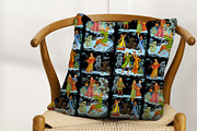 Palekh folk winter seamless pattern, a Pattern Graphic by Alena Lazareva (Thumbnail 5 of 9)