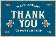Brochels a Retro Vintage Serif font, a Font by Blankids Studio (Thumbnail 6 of 6)