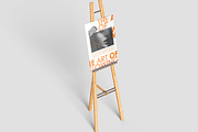 Stand Poster Mockup, an Advertising Mockup by Pikachudesign (Thumbnail 2 of 5)