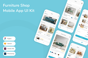 Furniture Shop Mobile App UI Kit