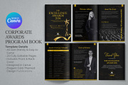 Corporate Awards Program Book, a Brochure Template by Oshin Design (Thumbnail 1 of 7)