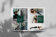 BEYOND Workout Magazine Lookbook, a Magazine Template by Celine Studio (Thumbnail 6 of 7)