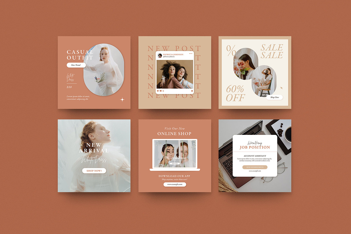 Alodie - Fashion Instagram Pack, a Social Media Template by Vynetta (Photo 7 of 12)