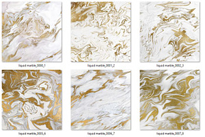 Liquid Gold Marble