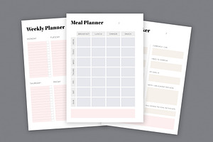 Pastel Planner Set