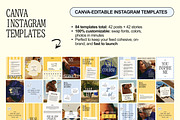 Instagram Templates - Canva, a Social Media Template by Of July Studio (Thumbnail 2 of 8)