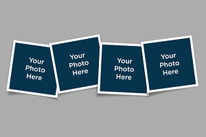 Photo Collage Template Mockup, a Print Template by shahsoft