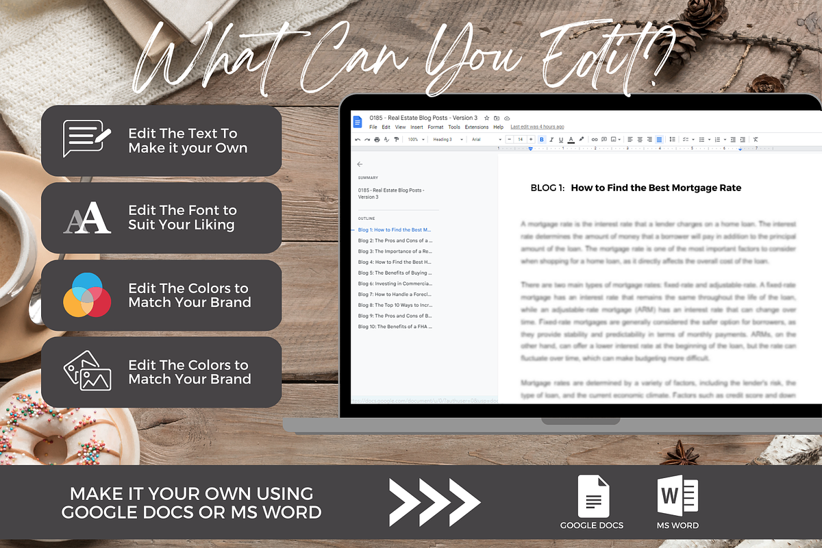 PRE-WRITTEN REAL ESTATE BLOG POSTS, a Templates & Theme by Jennifer Magri Templates (Photo 7 of 8)