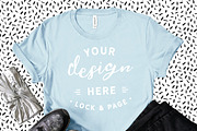 Bella Canvas 3001 Graphic Mockups, a Shirt Mockup by lock and page (Thumbnail 25 of 65)