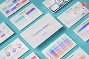 Competitor Analysis PowerPoint, a Presentation Template by Pixslides (Thumbnail 1 of 4)