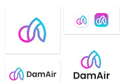DamAir logo design, a Branding & Logo Template by Logodesignpond (Thumbnail 3 of 6)