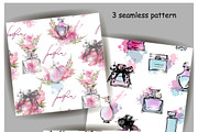 Beautiful perfume set, an Illustration by Gulnara Khadeeva (Thumbnail 5 of 6)