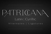 Patriciana, a Font by Green Type (Thumbnail 1 of 6)