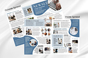 Canva Newsletter Template, a Stationery Template by PixelCraft (Thumbnail 9 of 15)