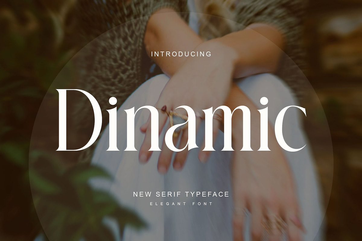 Dinamic Elegant Serif Typeface, a Serif Font by Alfinart (Photo 1 of 8)