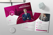 Business Bi-Fold Brochure Design, a Brochure Template by MxVect Stock (Thumbnail 1 of 2)