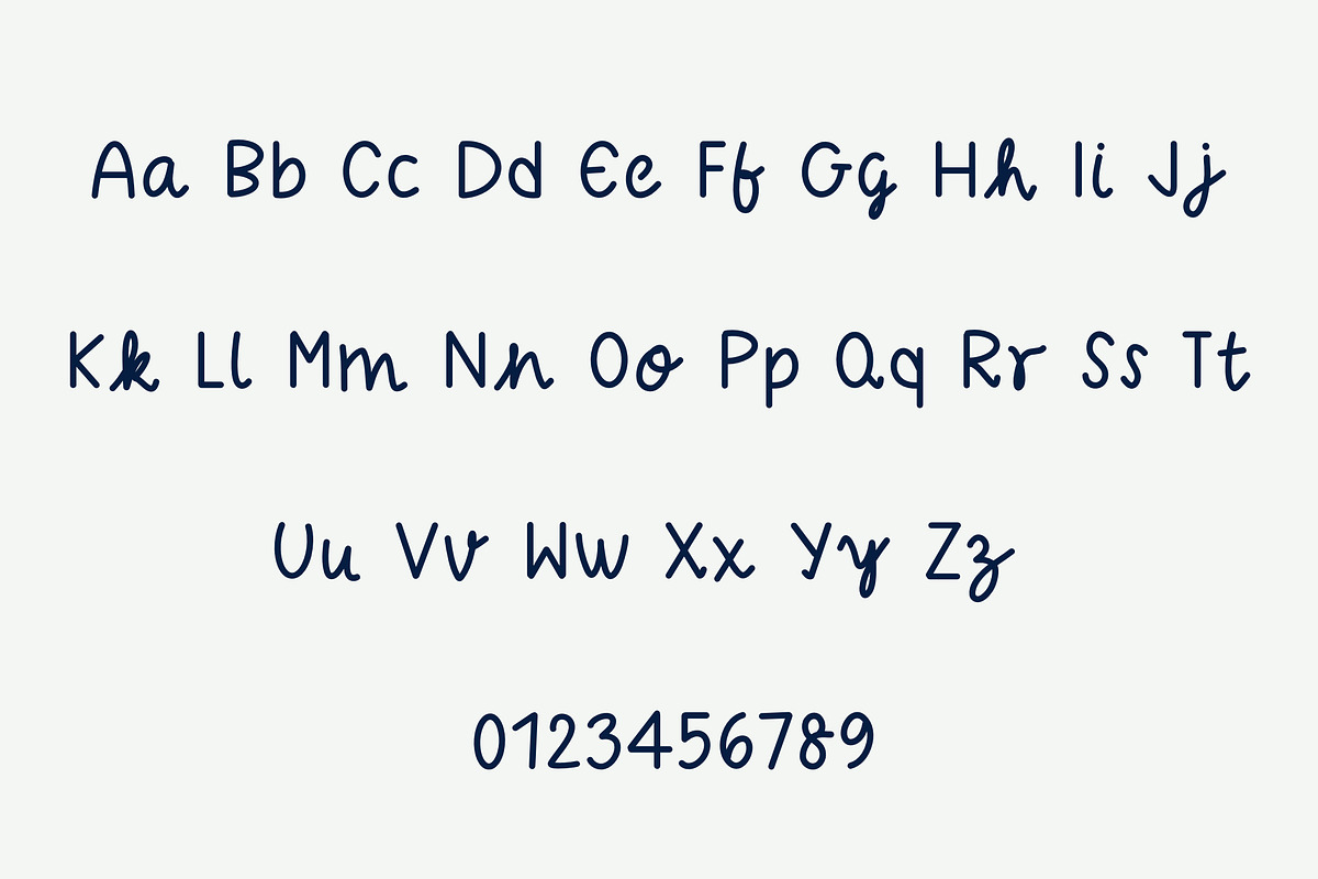 Silver bell- Handwritten font, a Handwritten Font by Sk designs (Photo 6 of 6)