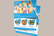 Travel Agency Flyer Template, a Flyer Template by TheGraphicsWorld (Thumbnail 2 of 6)